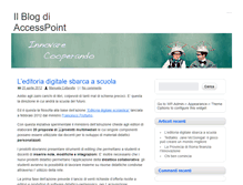 Tablet Screenshot of blog.accesspoint.coop
